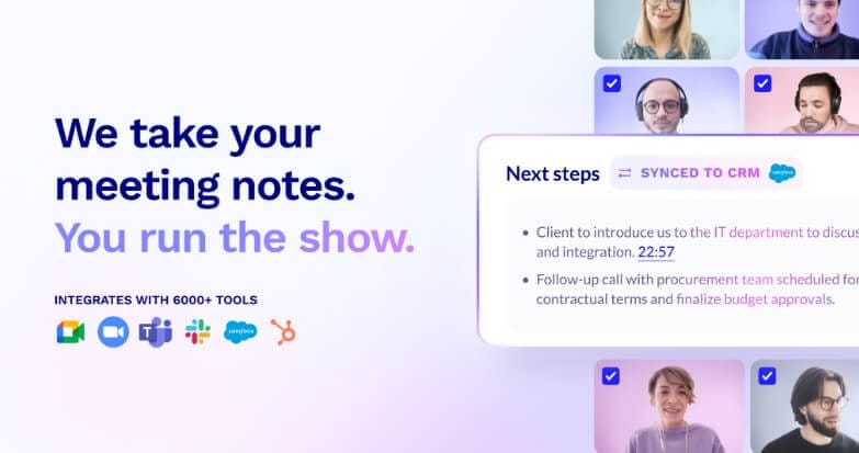 لوحة تحكم أداة tl;dv تعرض تفريغ نصي وتسجيل لاجتماع عبر Zoom
