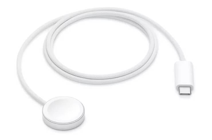 صورة كابل شحن آبل المغناطيسي السريع بمنفذ USB-C.