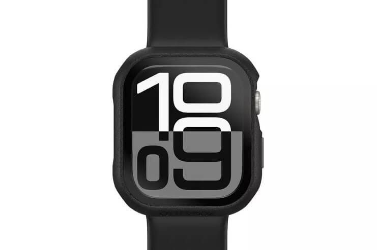 صورة غطاء حماية OtterBox Eclipse لساعة آبل Series 10 ضد الخدوش والصدمات.