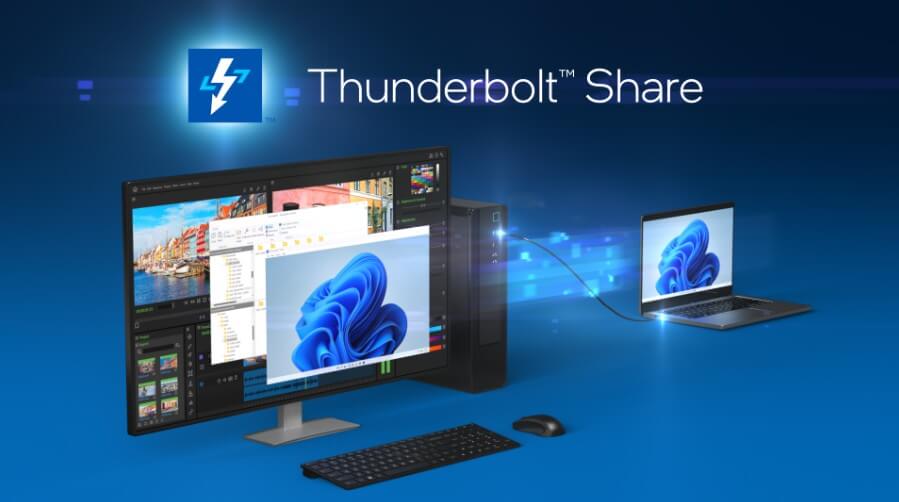 نقل الملفات إلى جهاز كمبيوتر آخر باستخدام كابل Thunderbolt كطريقة للنسخ الاحتياطي للبيانات بدون هارد خارجي