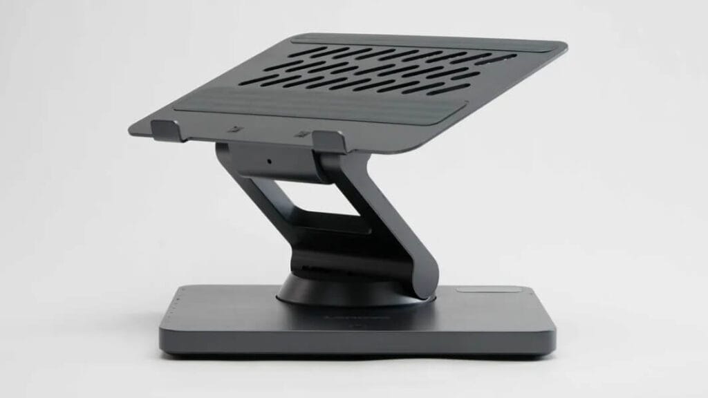 صورة توضيحية لحامل Smart Motion الذكي وهو يميل بزاوية طفيفة