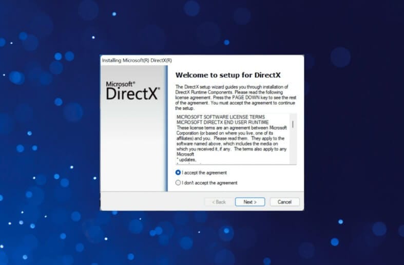 خطوات تثبيت DirectX للكمبيوتر على ويندوز